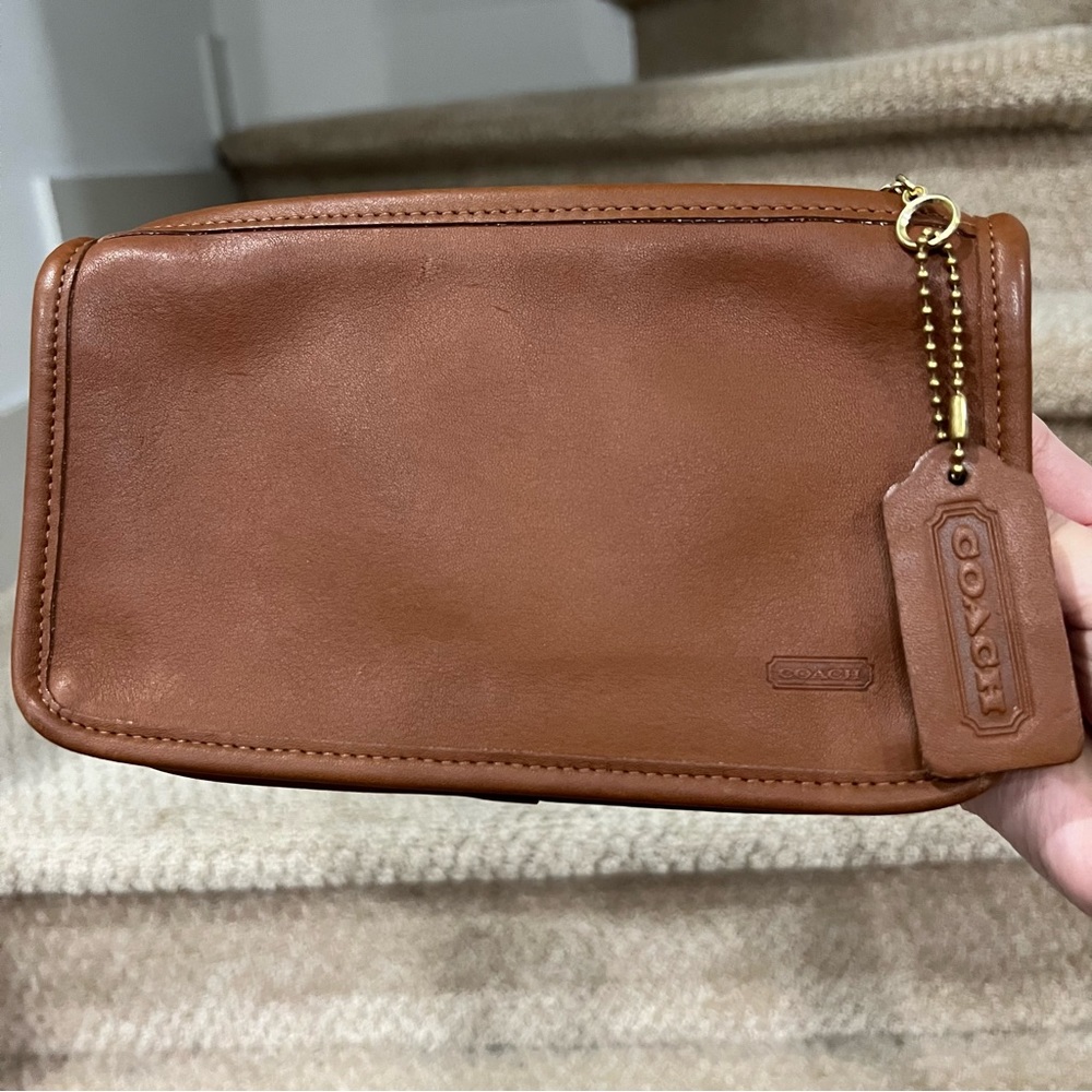 Vintage Coach Chunky Case 7165 British Tan